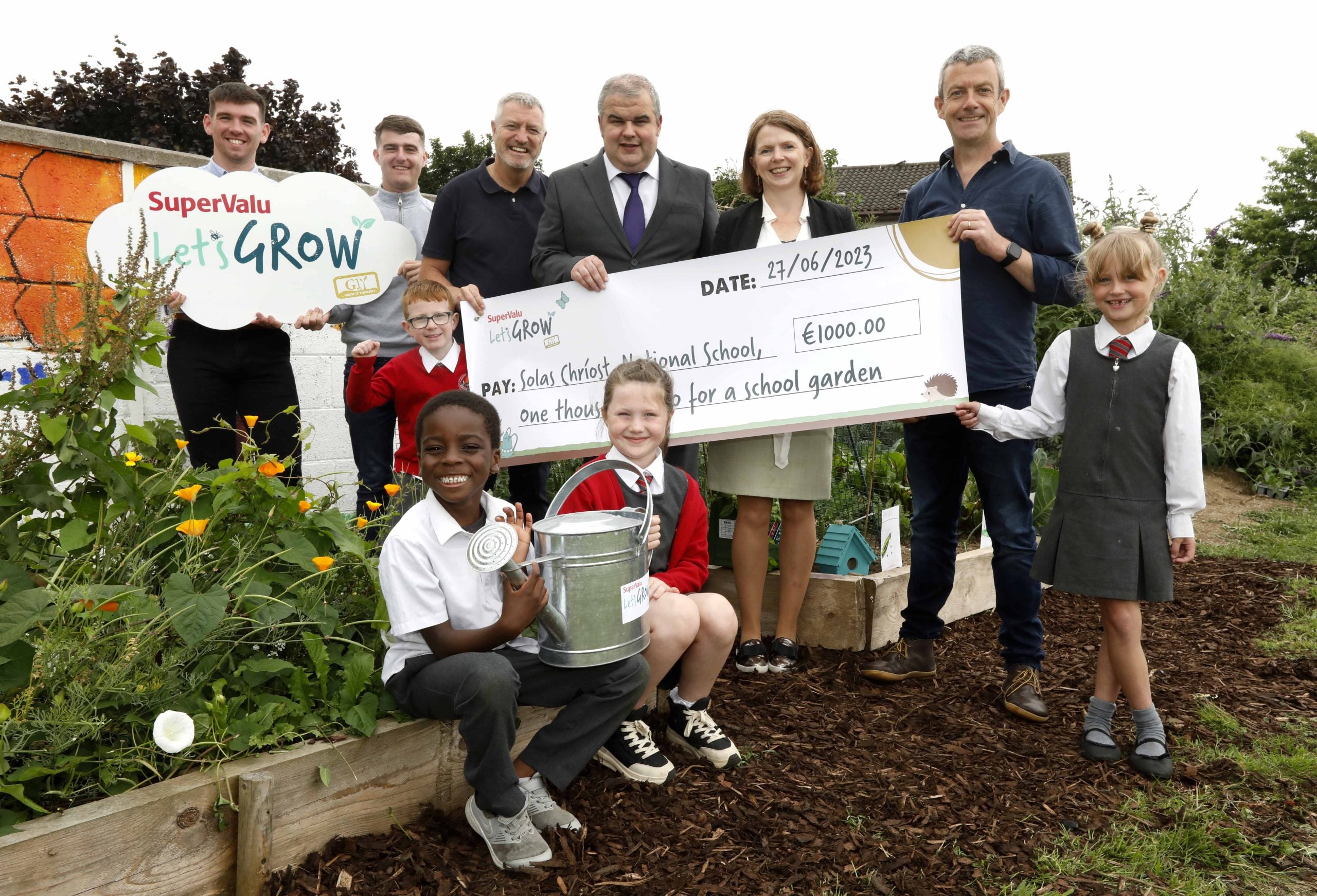 SuperValu Let's GROW winning school announced